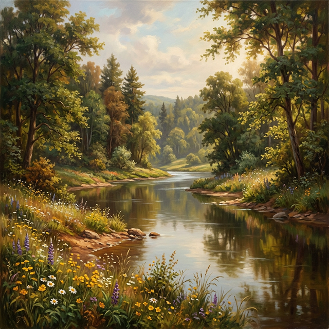 River landscape